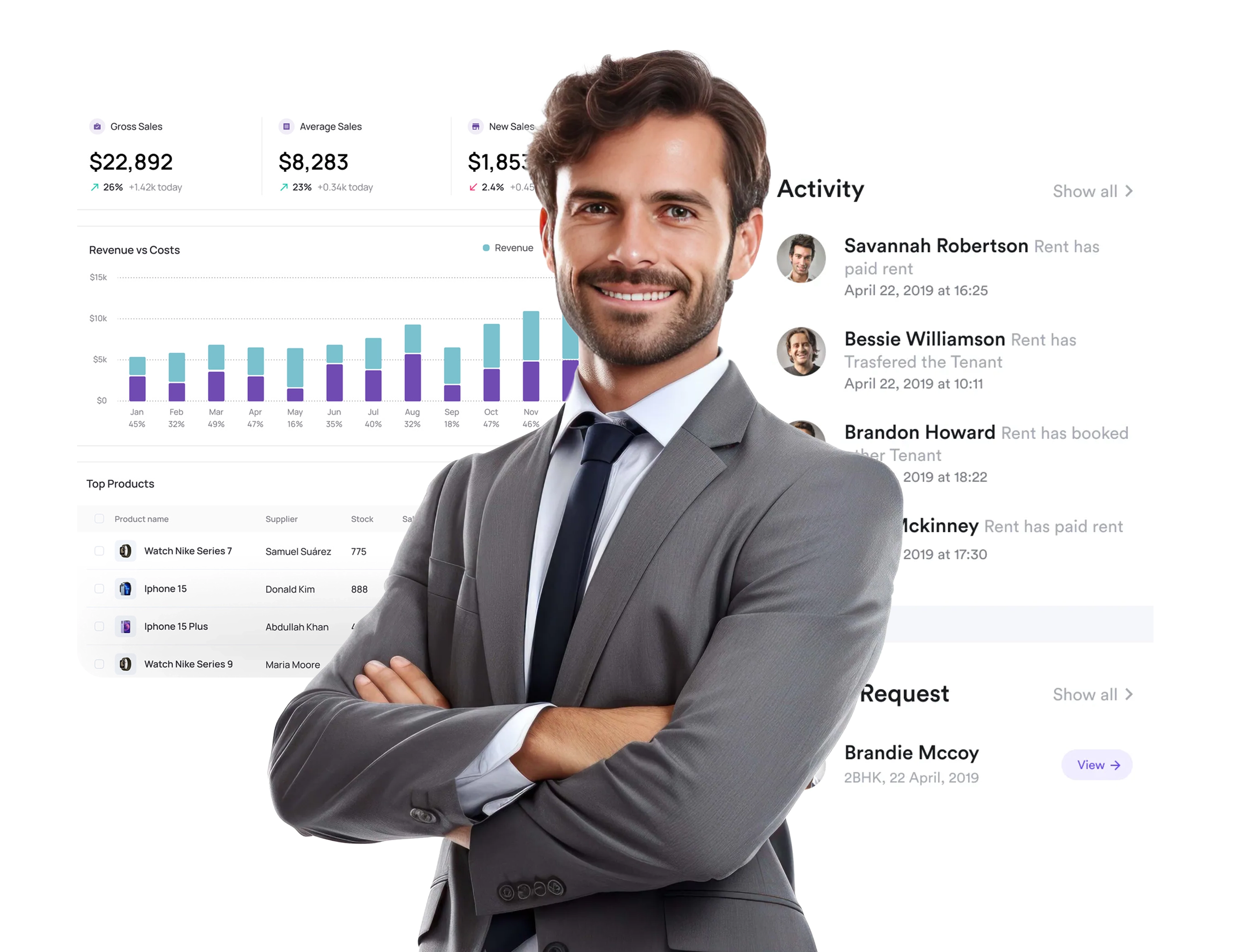 Astronaut in the air