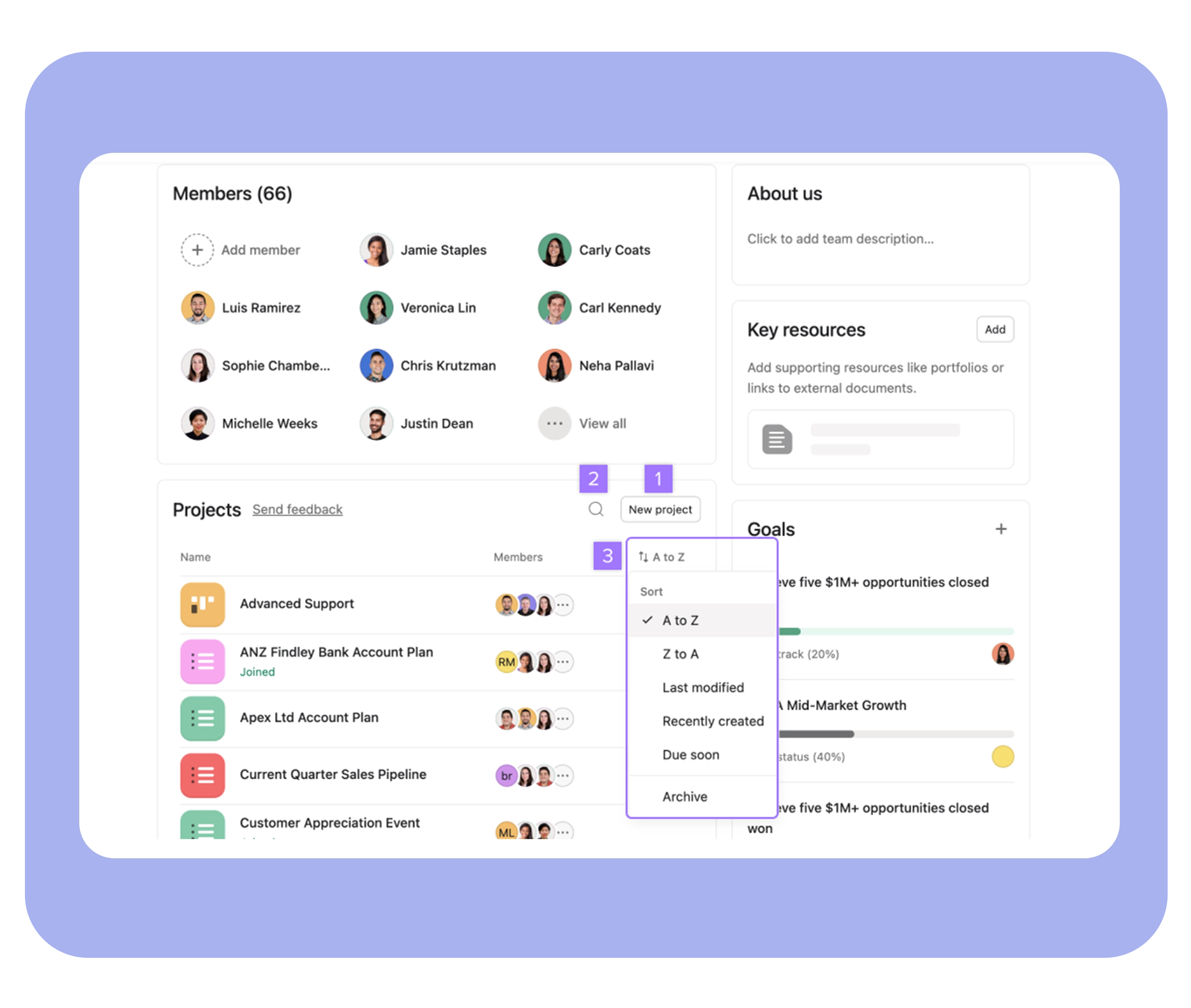 Member & Team Management
