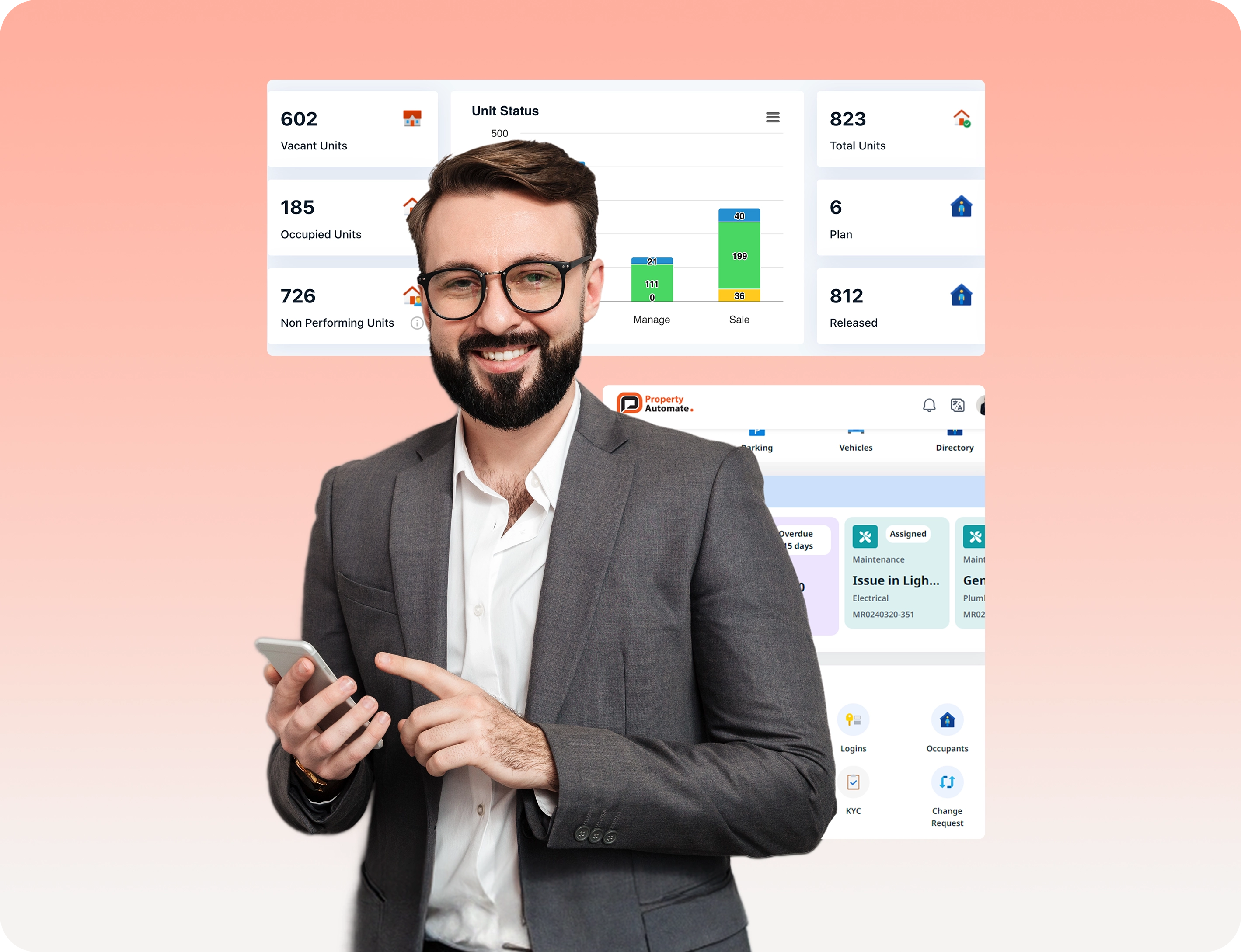 Astronaut in the air