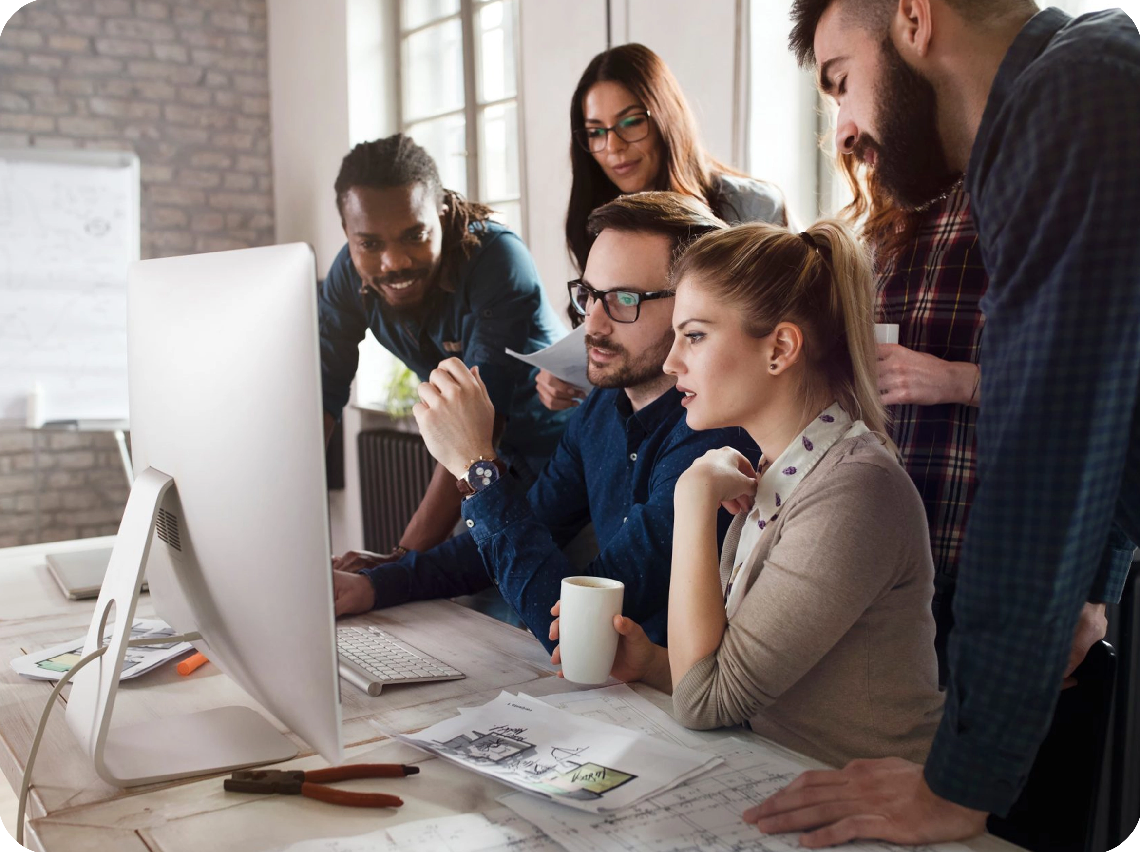 Astronaut in the air